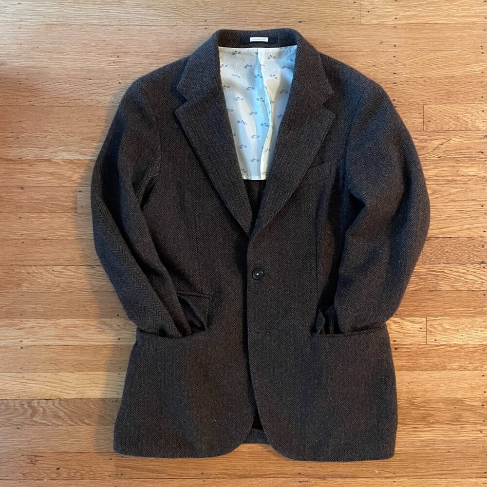 Massimo Alba Catch2 Herringbone Jacket
